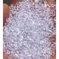 Colorless transparent polycarbonate plastic particles